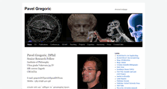 Desktop Screenshot of pavel-gregoric.info